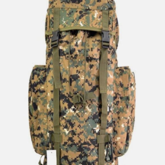 Woodland Digital Camo Large Day Pack Hiking, Camping Backpack